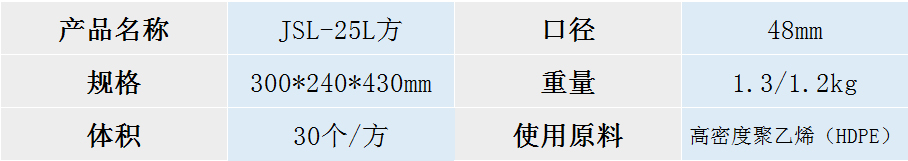 25L塑料包裝桶圓形