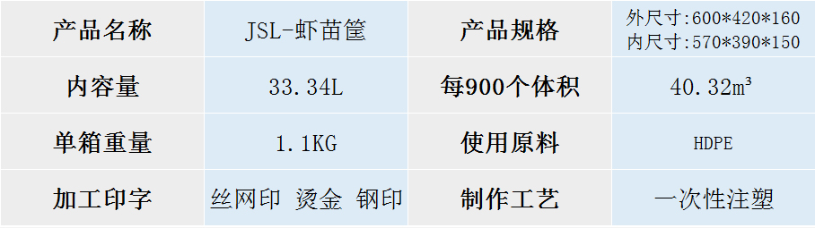 JSL-蝦苗筐