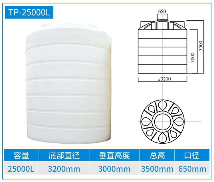 25T-塑料儲罐