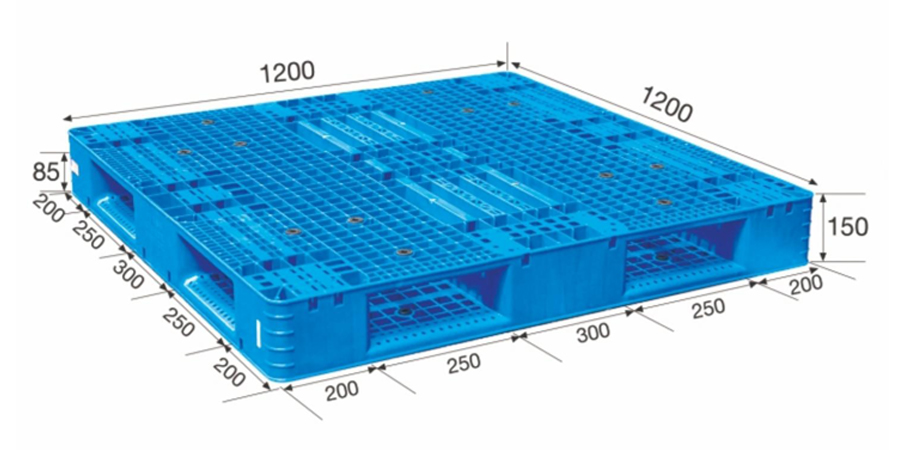 1212雙面托盤規(guī)格尺寸圖